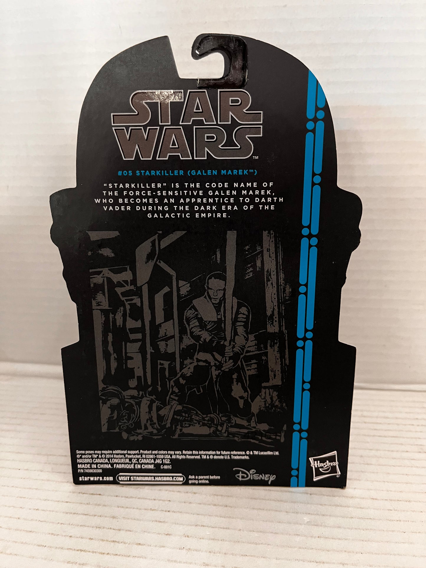 Star Wars The Black Series 3.75" Figure #05 Starkiller Galen Marek 2014