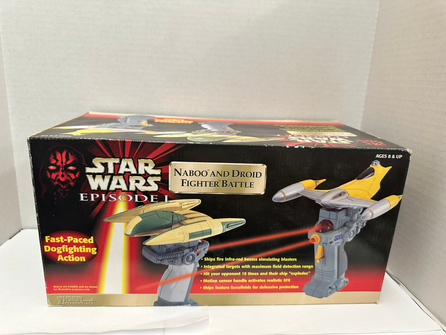 1999 Star Wars Ep 1 NABOO & DROID FIGHTER BATTLE