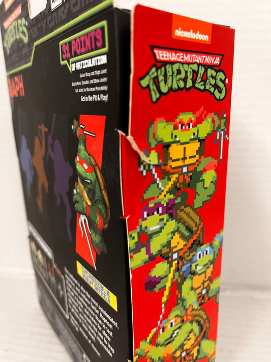 BST AXN TMNT Teenage Mutant Ninja Turtles Mikey Michelangelo Arcade Game Figure