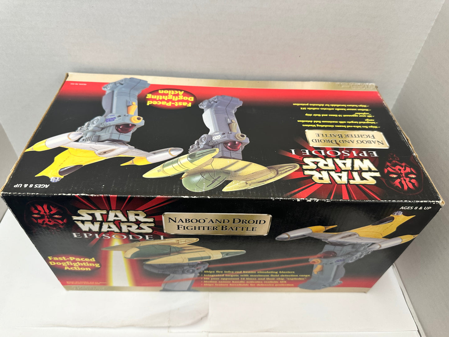 1999 Star Wars Ep 1 NABOO & DROID FIGHTER BATTLE