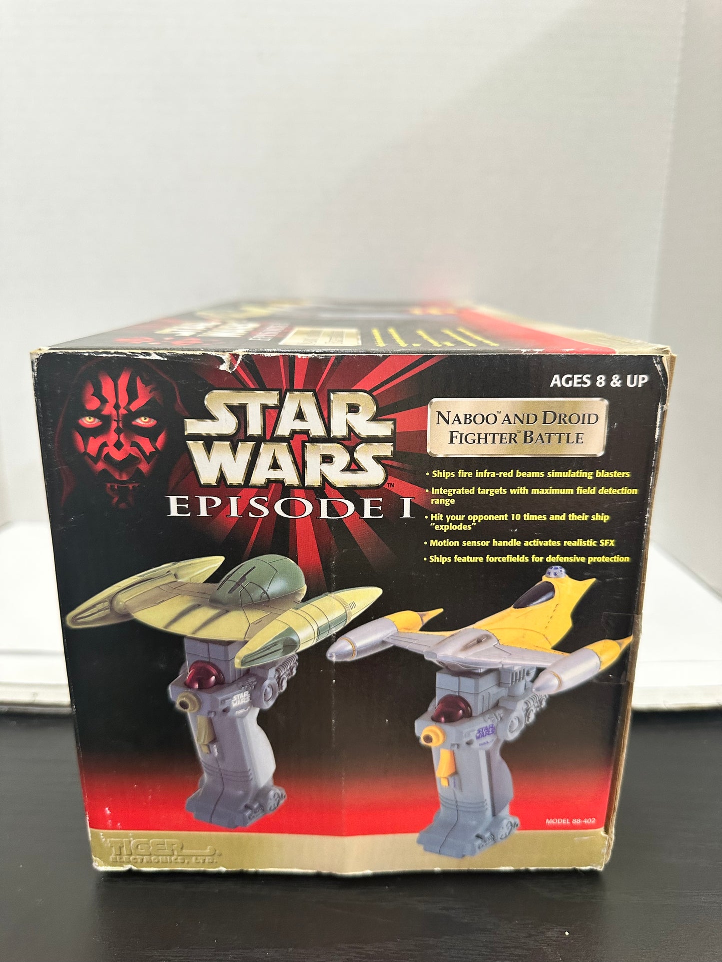 1999 Star Wars Ep 1 NABOO & DROID FIGHTER BATTLE