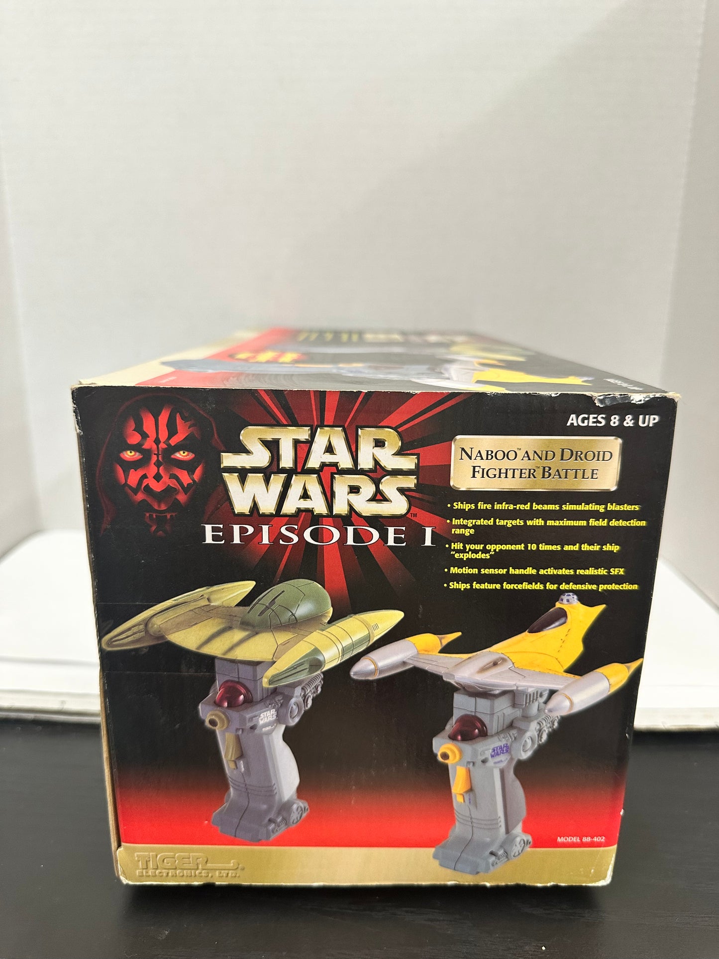 1999 Star Wars Ep 1 NABOO & DROID FIGHTER BATTLE