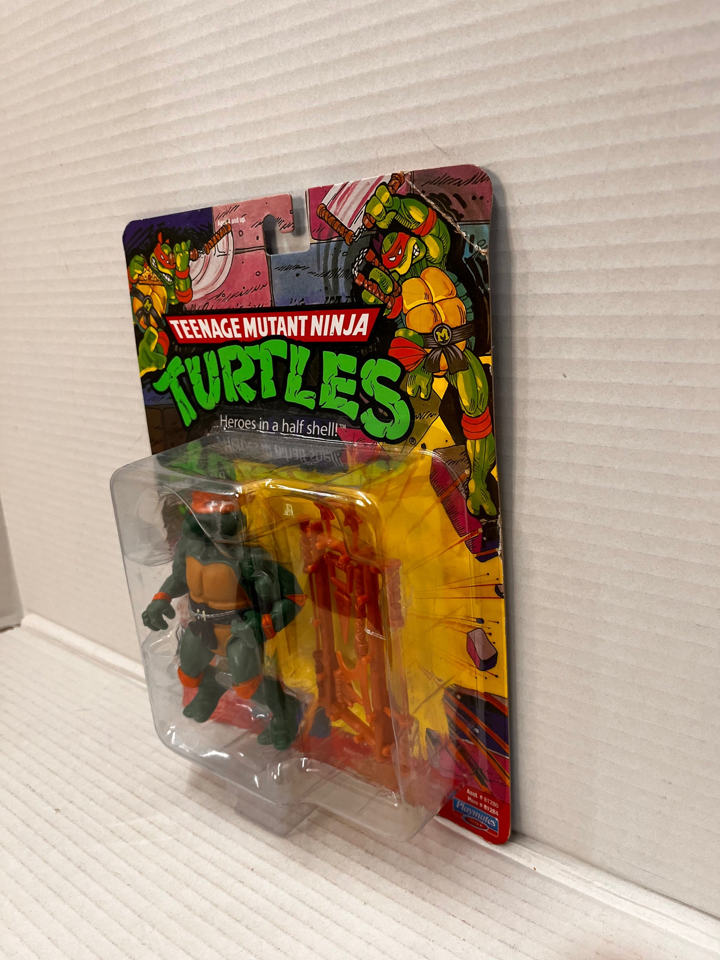 TMNT Retro Michaelangelo Figure Playmates Teenage Mutant Ninja Turtles