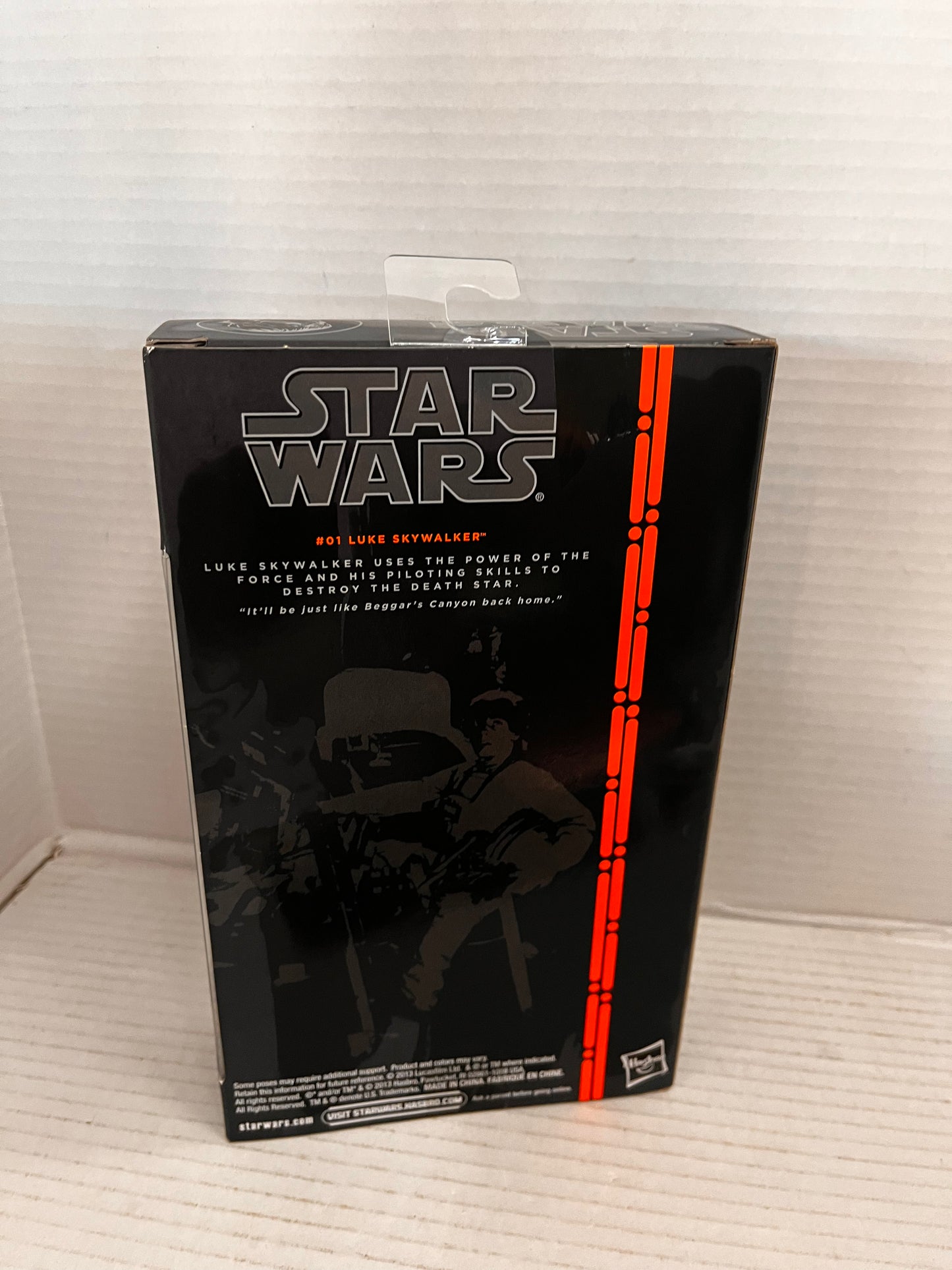 Hasbro Star Wars Black Series 6-inch Figure Luke Skywalker X-Wing Pilot, #01