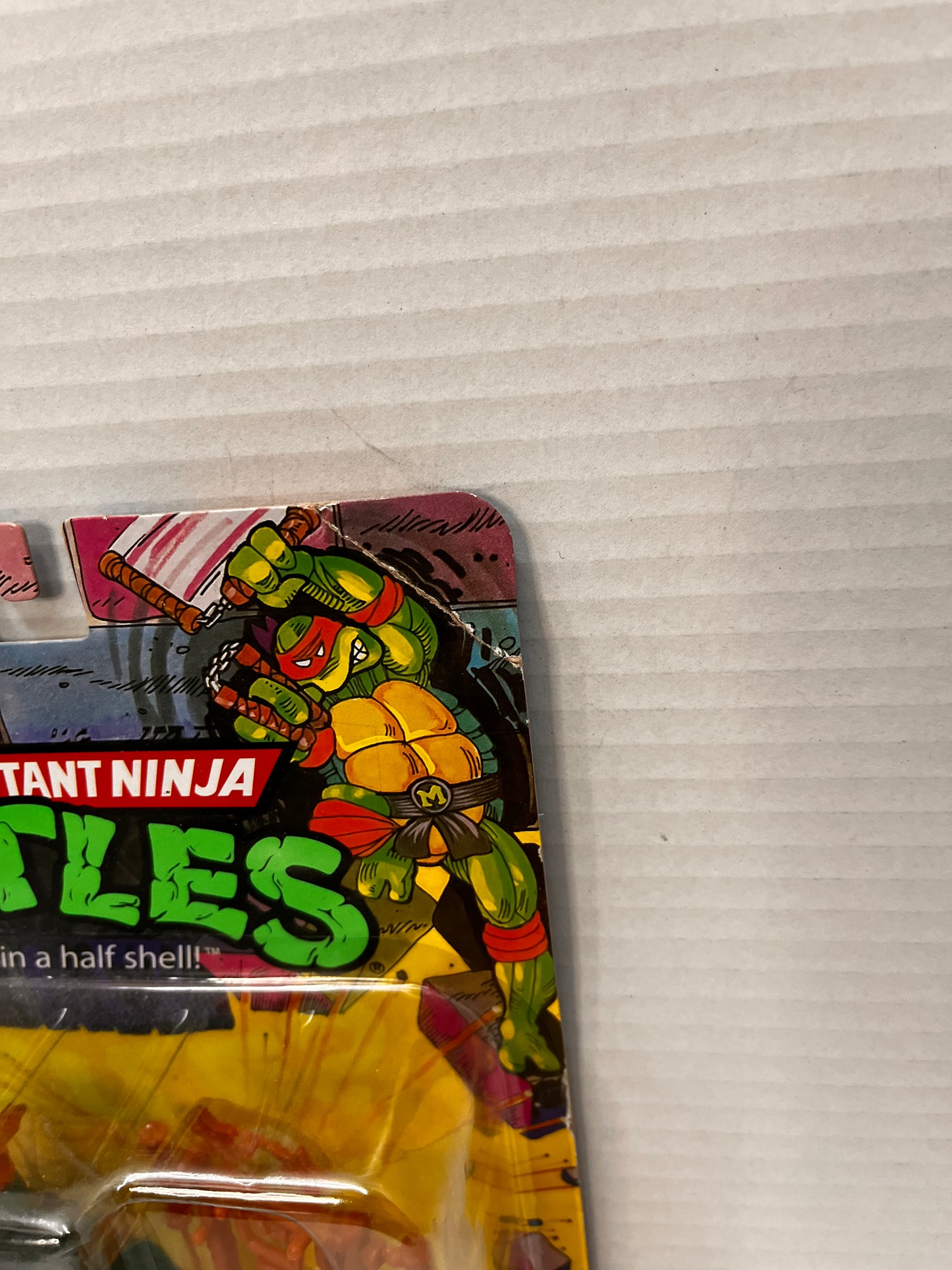 TMNT Retro Michaelangelo Figure Playmates Teenage Mutant Ninja Turtles