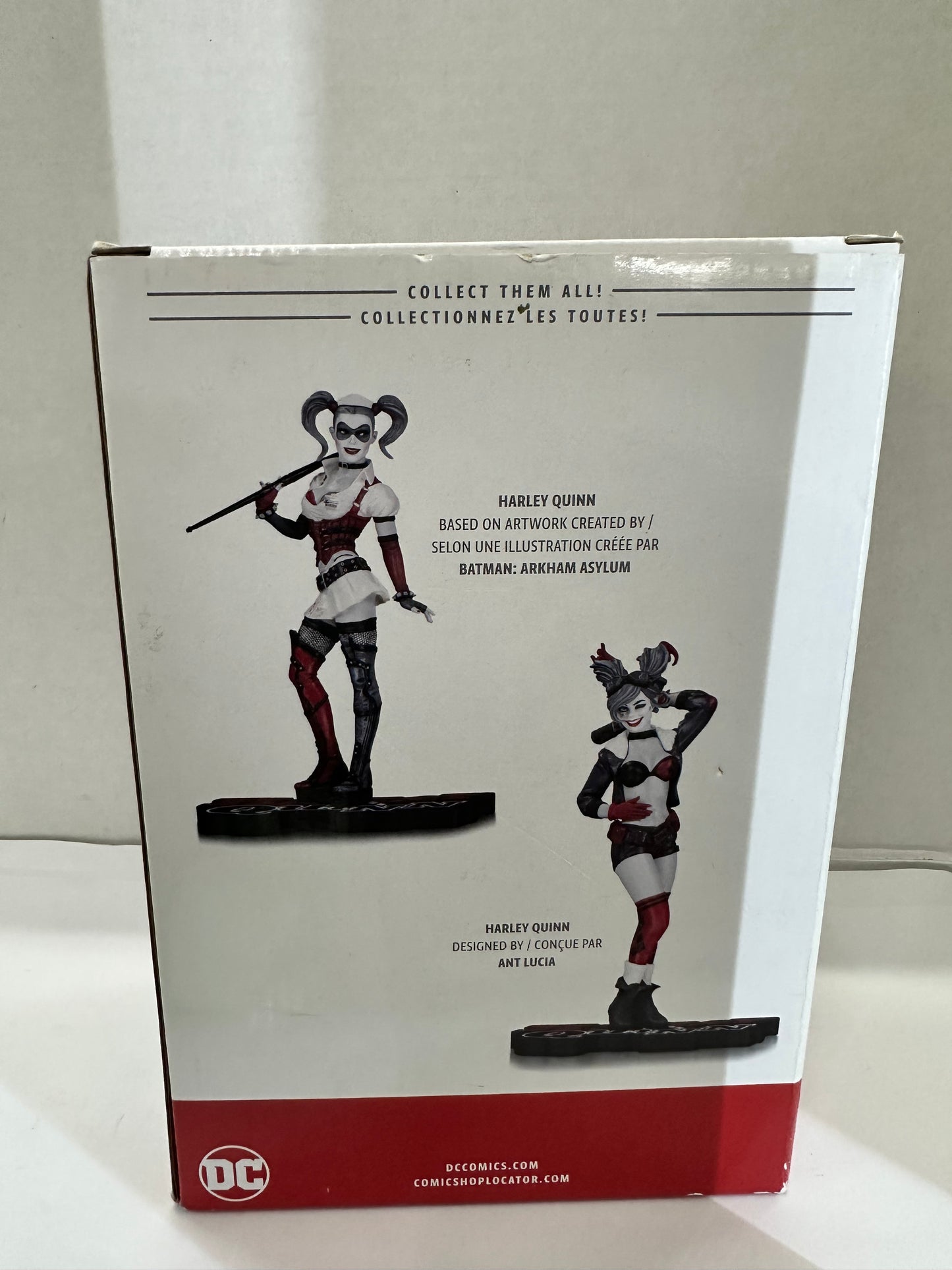 DC Collectibles Harley Quinn  Red, White and Black by Amanda Conner