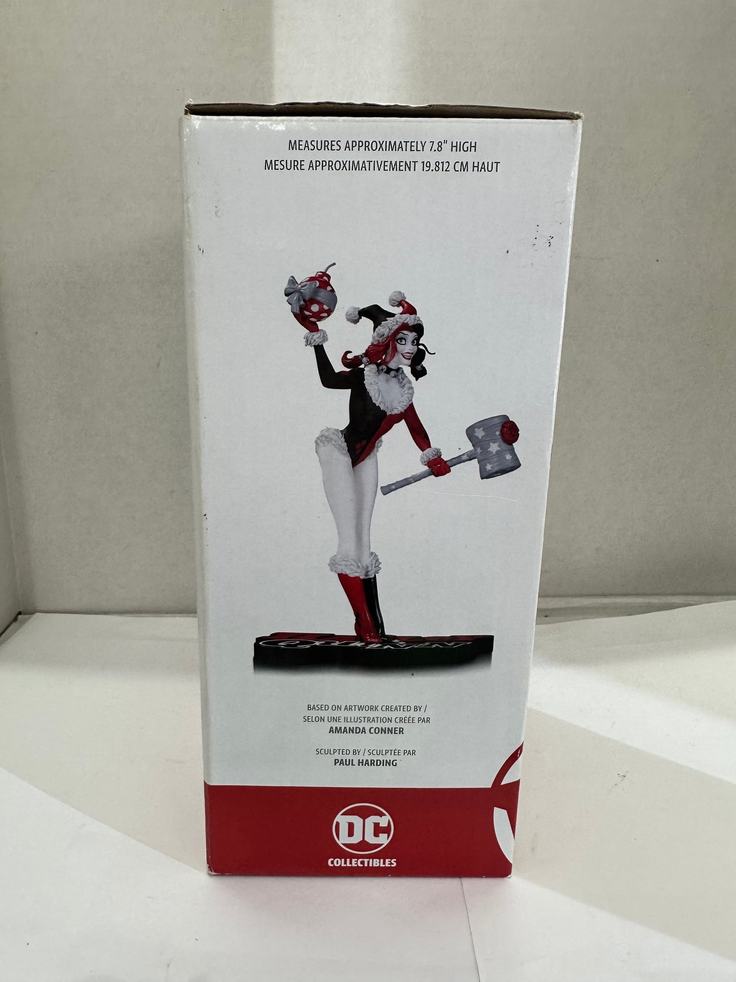 DC Collectibles Harley Quinn  Red, White and Black by Amanda Conner