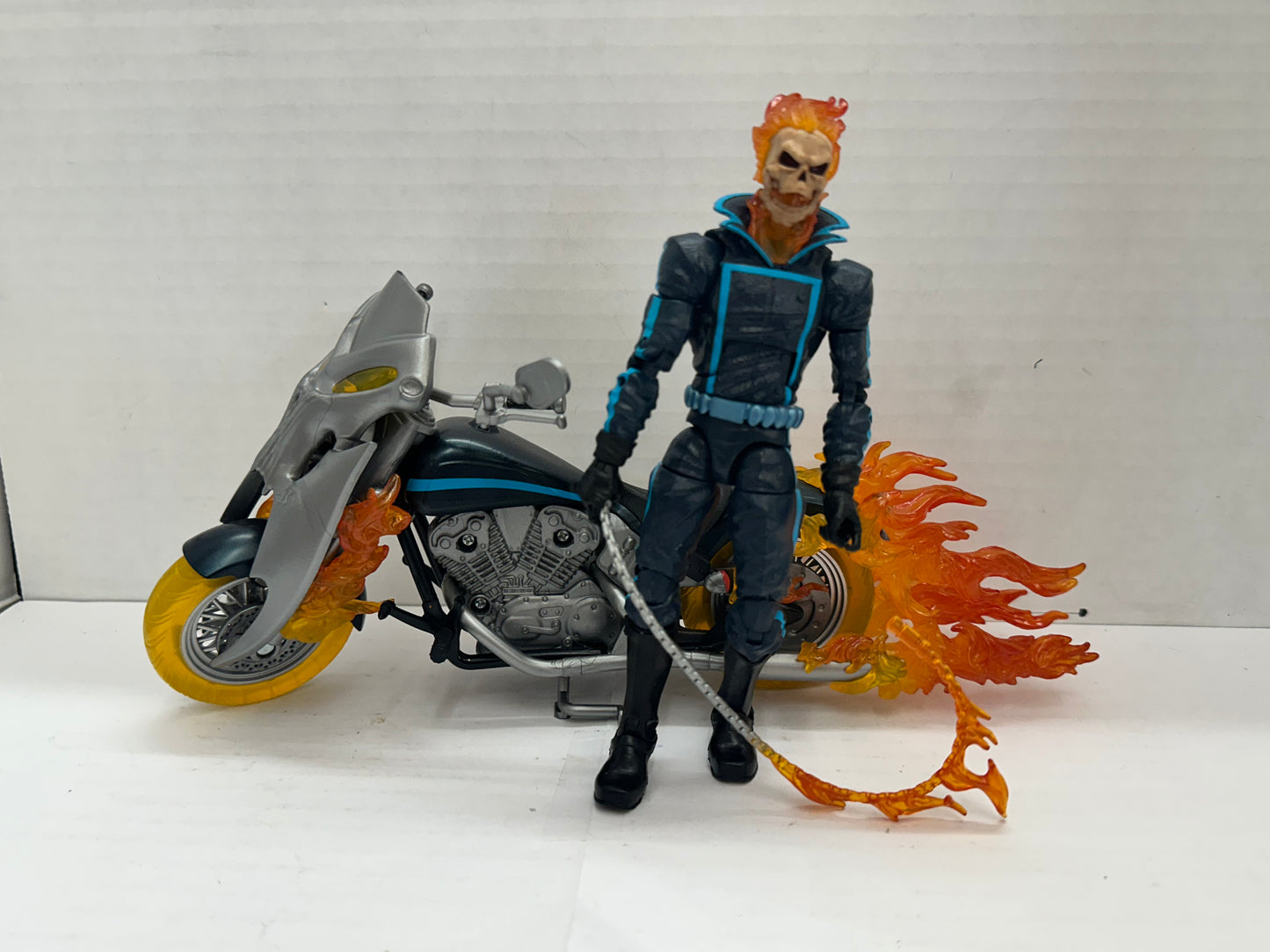 Marvel Legends Ghost Rider Ultimate Riders Johnny Blaze W/ Motorcycle Complete