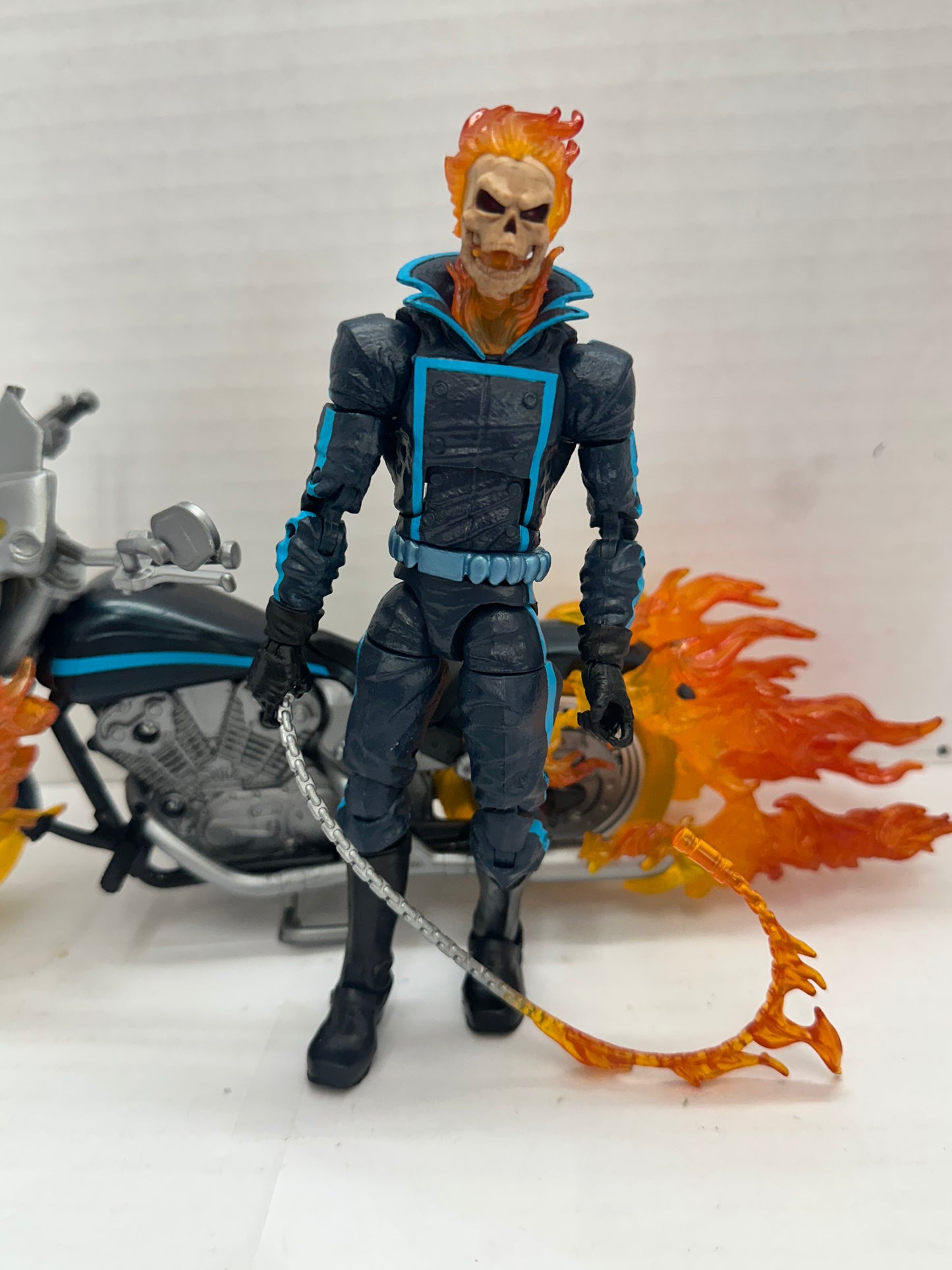 Marvel Legends Ghost Rider Ultimate Riders Johnny Blaze W/ Motorcycle Complete