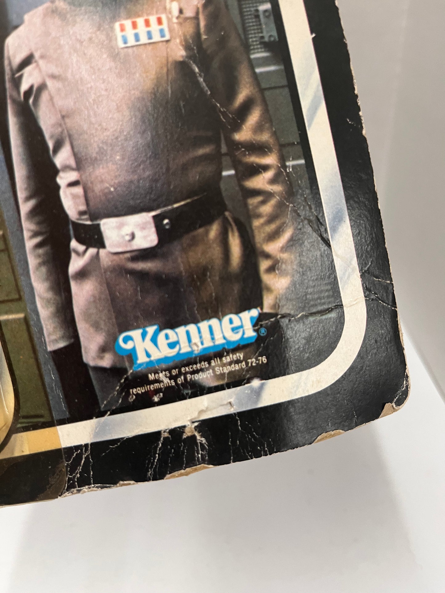 Vtg Star Wars ESB IMPERIAL COMMANDER Figure 1980 Kenner Some Packaging Damage