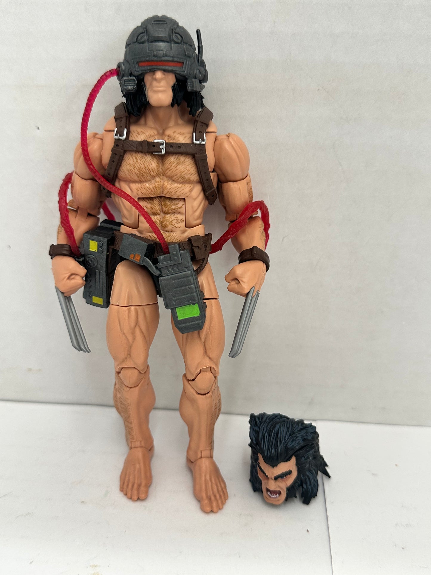 Marvel Legends Weapon X Figure Complete NO Caliban BAF Hasbro 2019 Wolverine