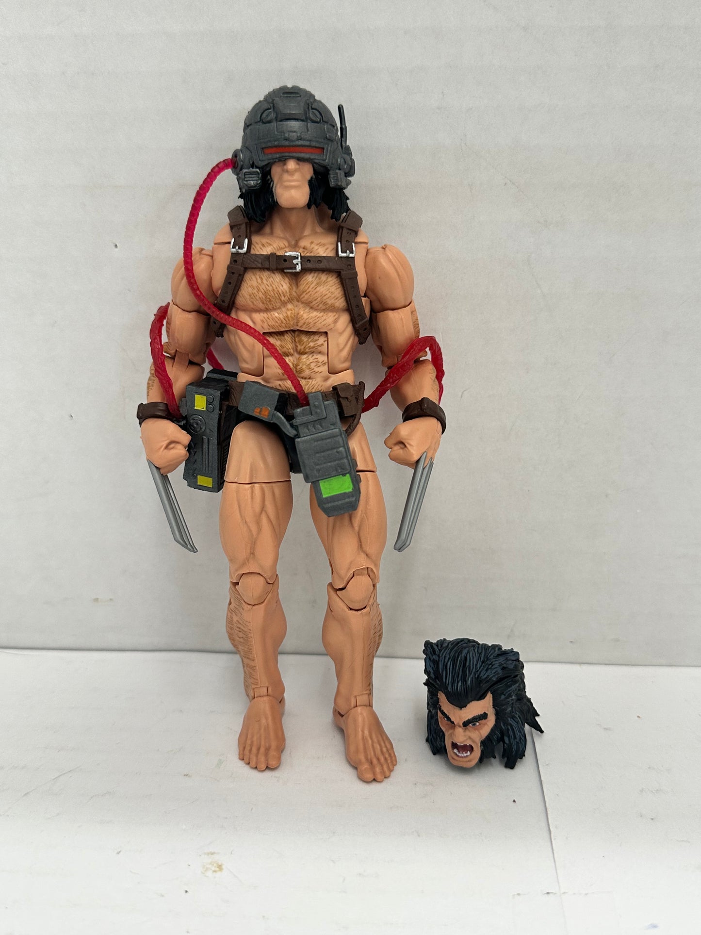 Marvel Legends Weapon X Figure Complete NO Caliban BAF Hasbro 2019 Wolverine