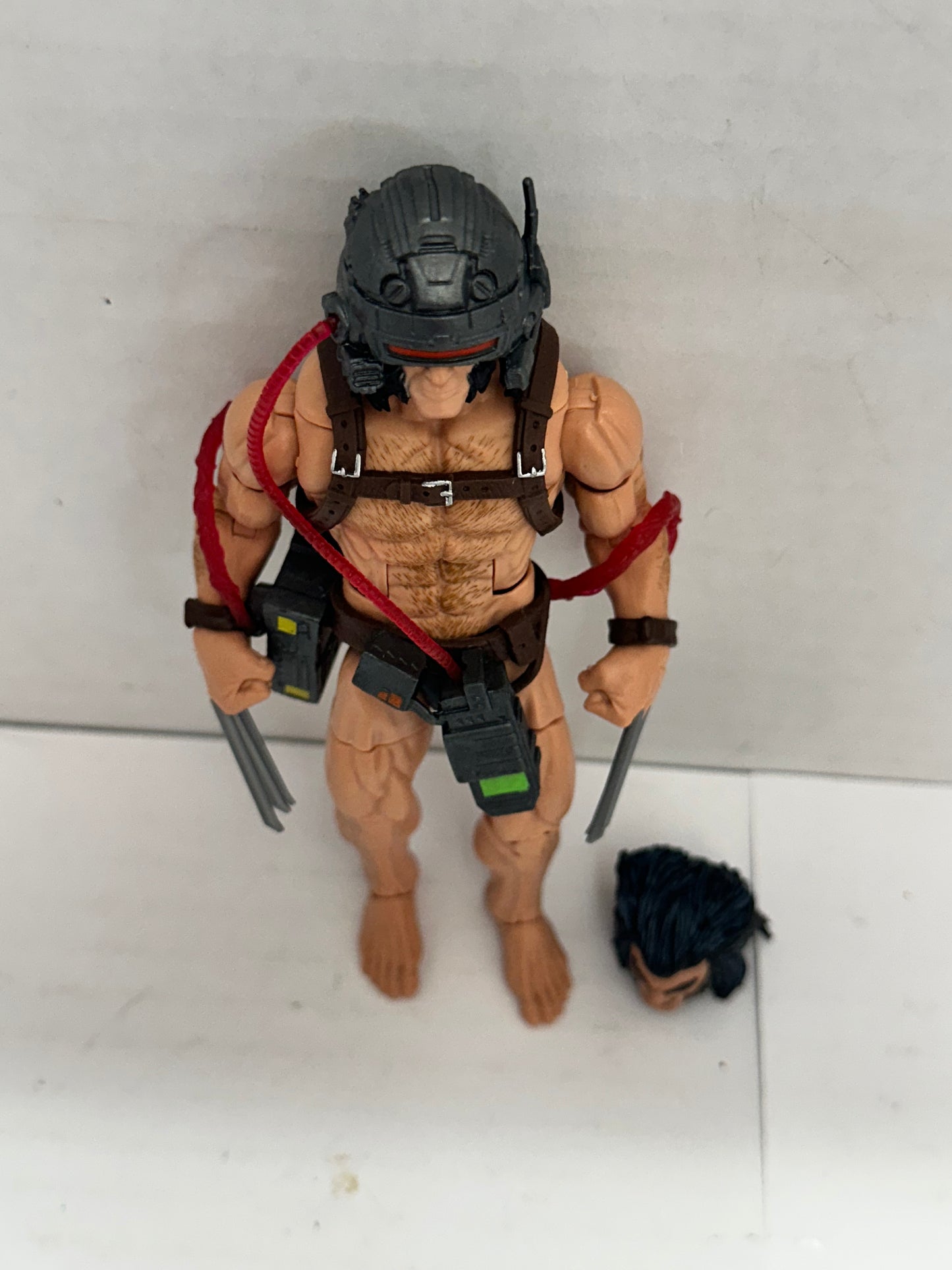 Marvel Legends Weapon X Figure Complete NO Caliban BAF Hasbro 2019 Wolverine