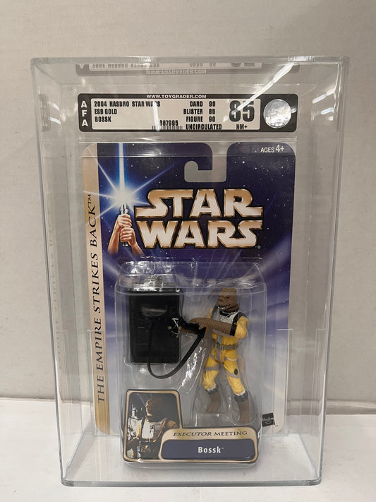 Star Wars BOSSK Hasbro 2004 Empire Strikes Back Graded AFA 85 NM+