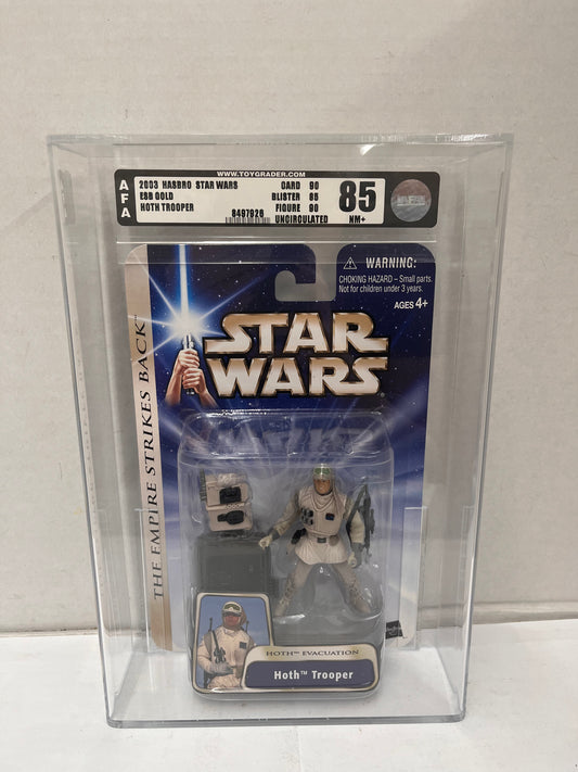Hoth Trooper Figure Hasbro Star Wars The Empire Strikes Back Graded AFA 85 NM+
