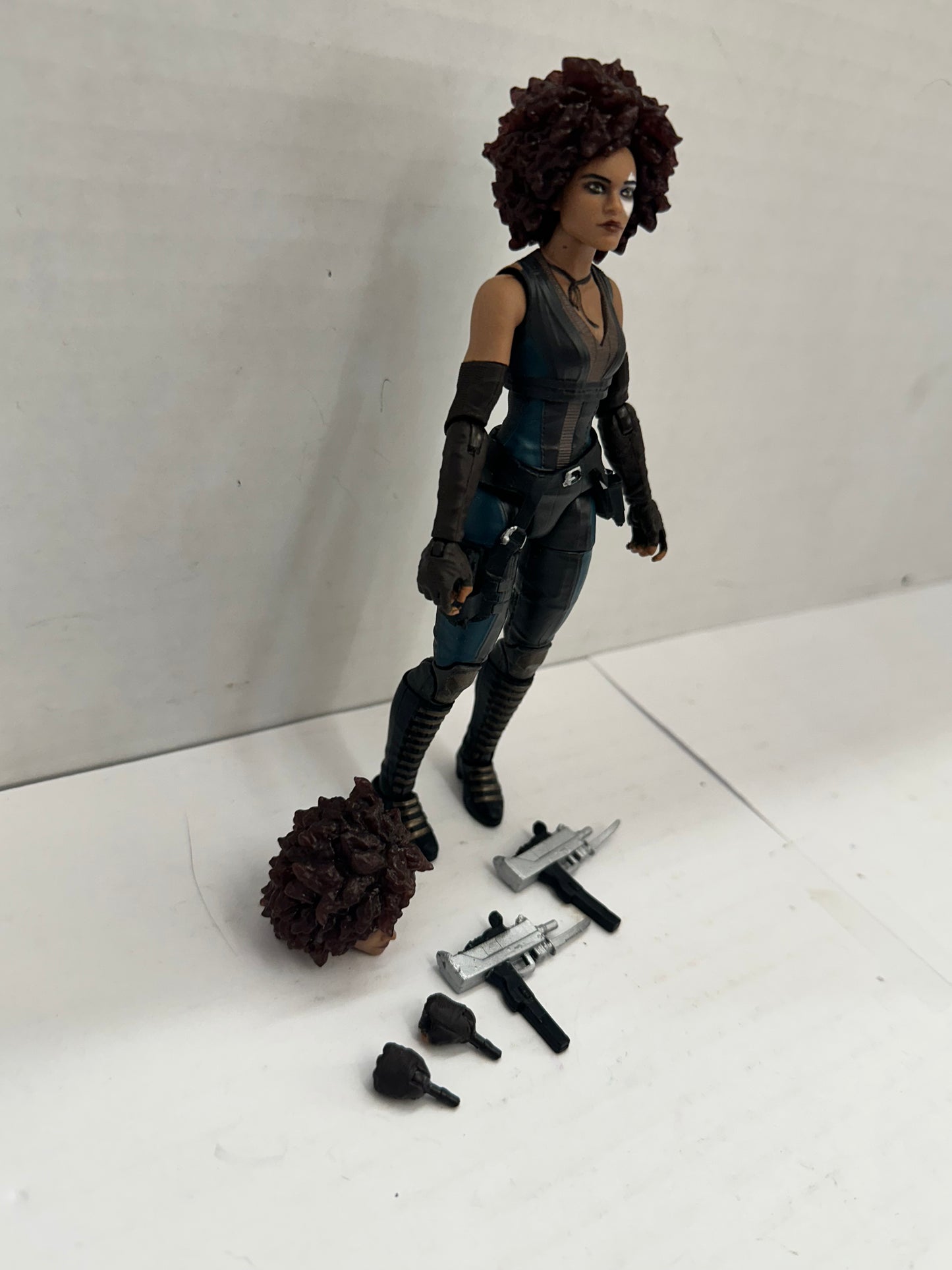 Marvel Legends Domino Action Figure Deadpool 2 X-Force Hasbro Loose