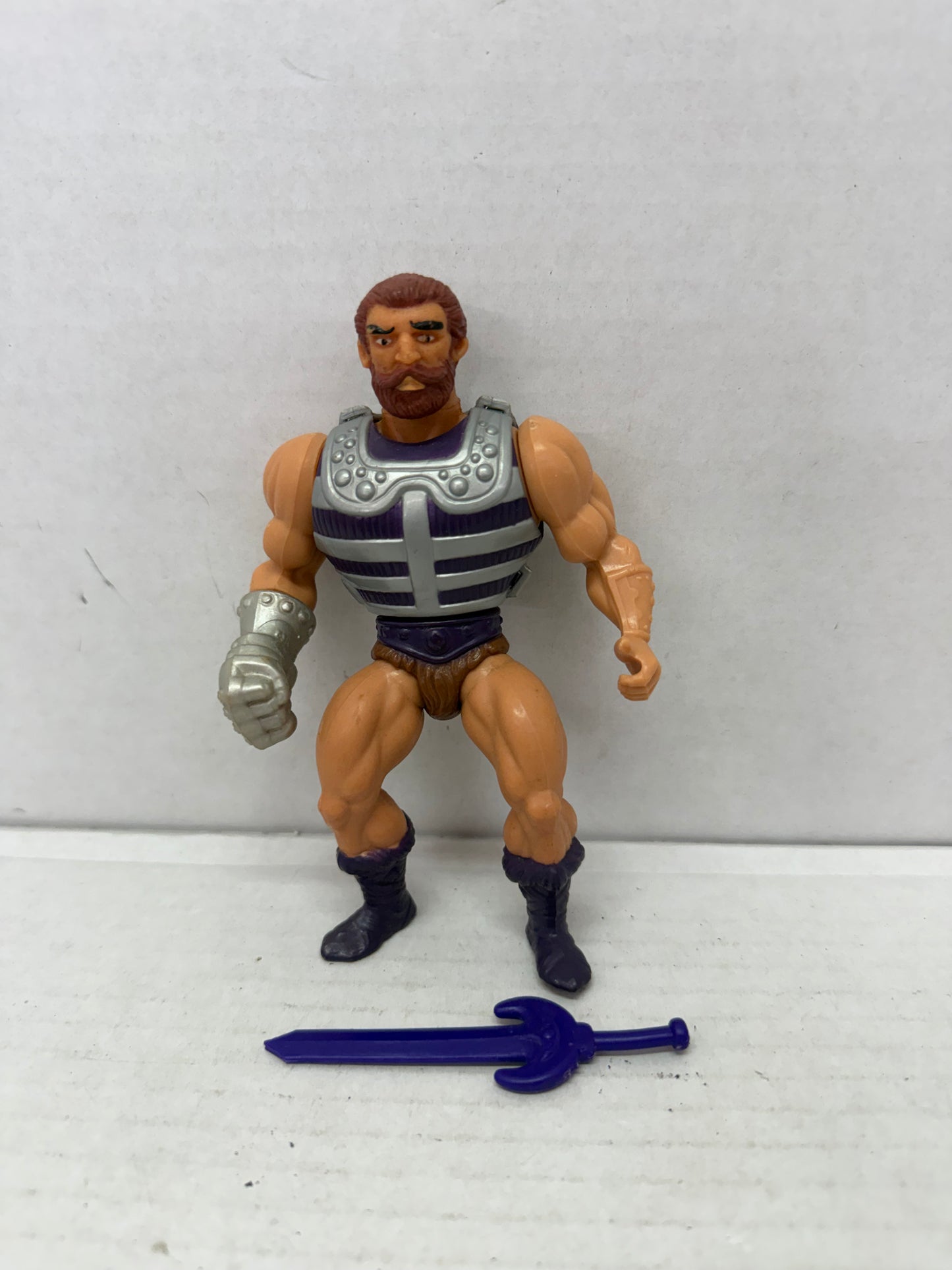 Vintage Fisto Motu Masters Of The Universe He-Man Action Figure Complete #1