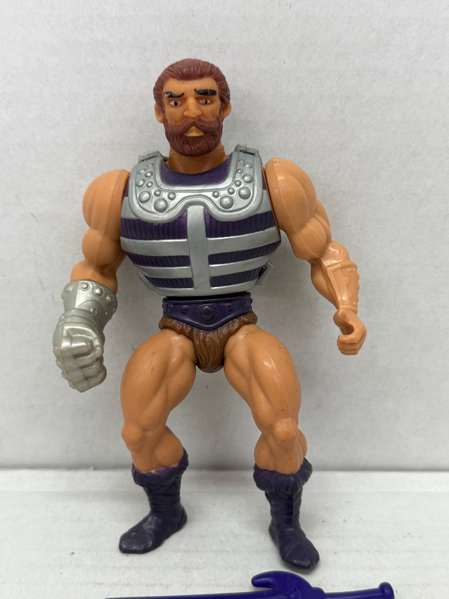 Vintage Fisto Motu Masters Of The Universe He-Man Action Figure Complete #1
