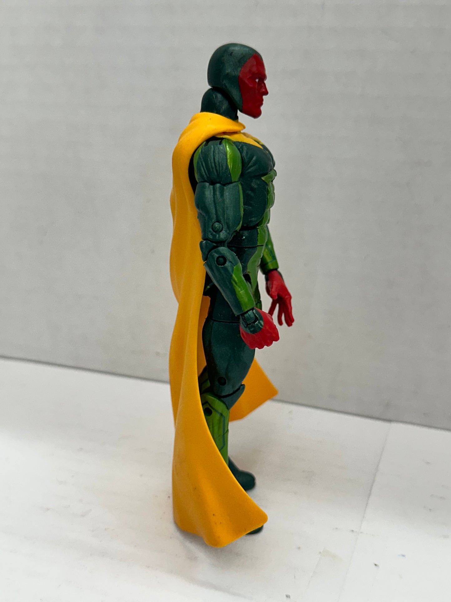 Marvel Legends Hasbro 2012 Hulkbuster BAF Series Vision Action Figure With Cape