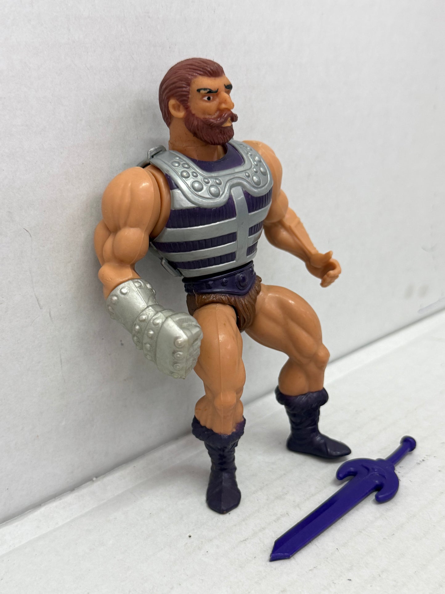 Vintage Fisto Motu Masters Of The Universe He-Man Action Figure Complete #1