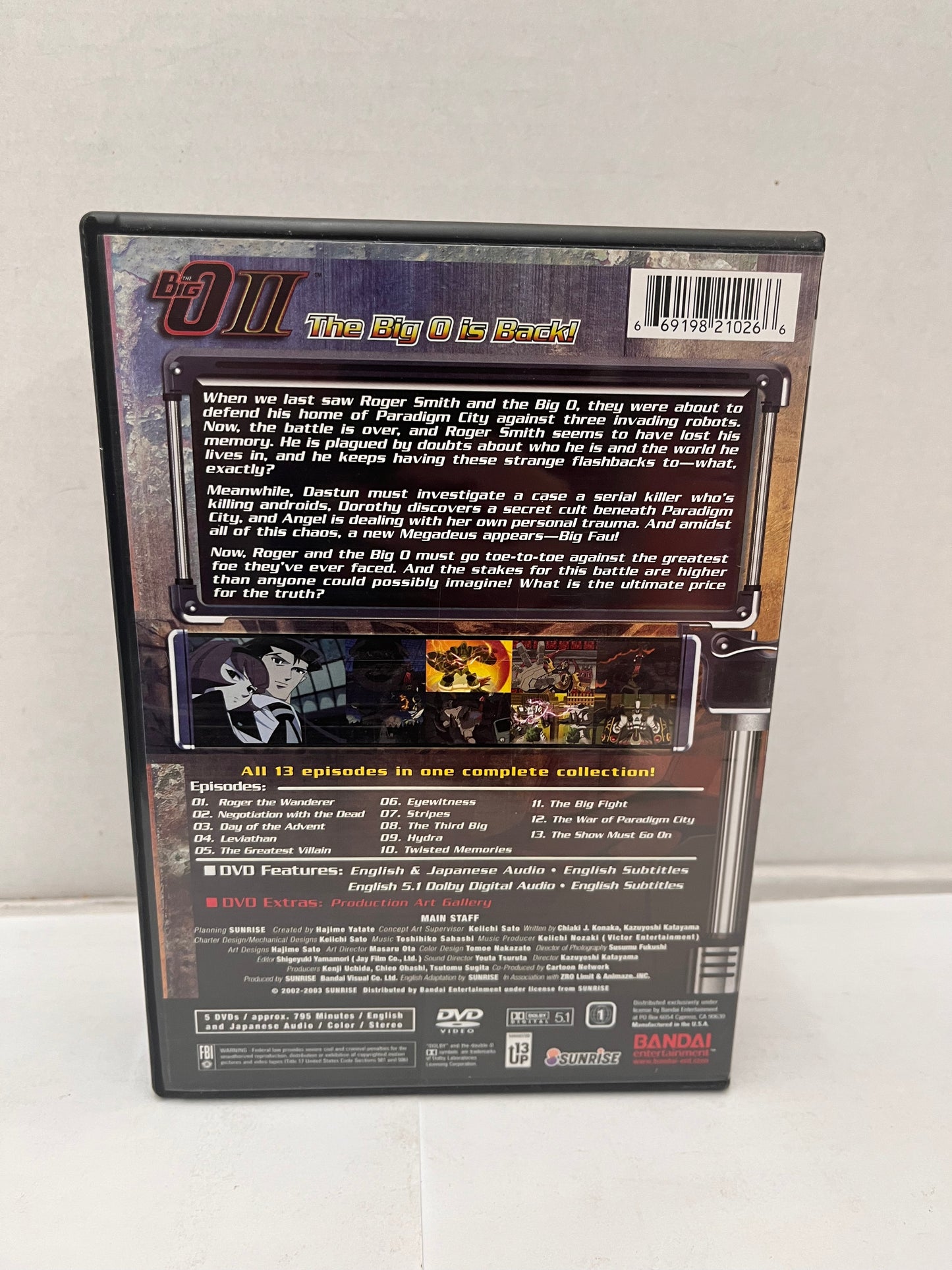 The Big 0 II Complete Collection DVD