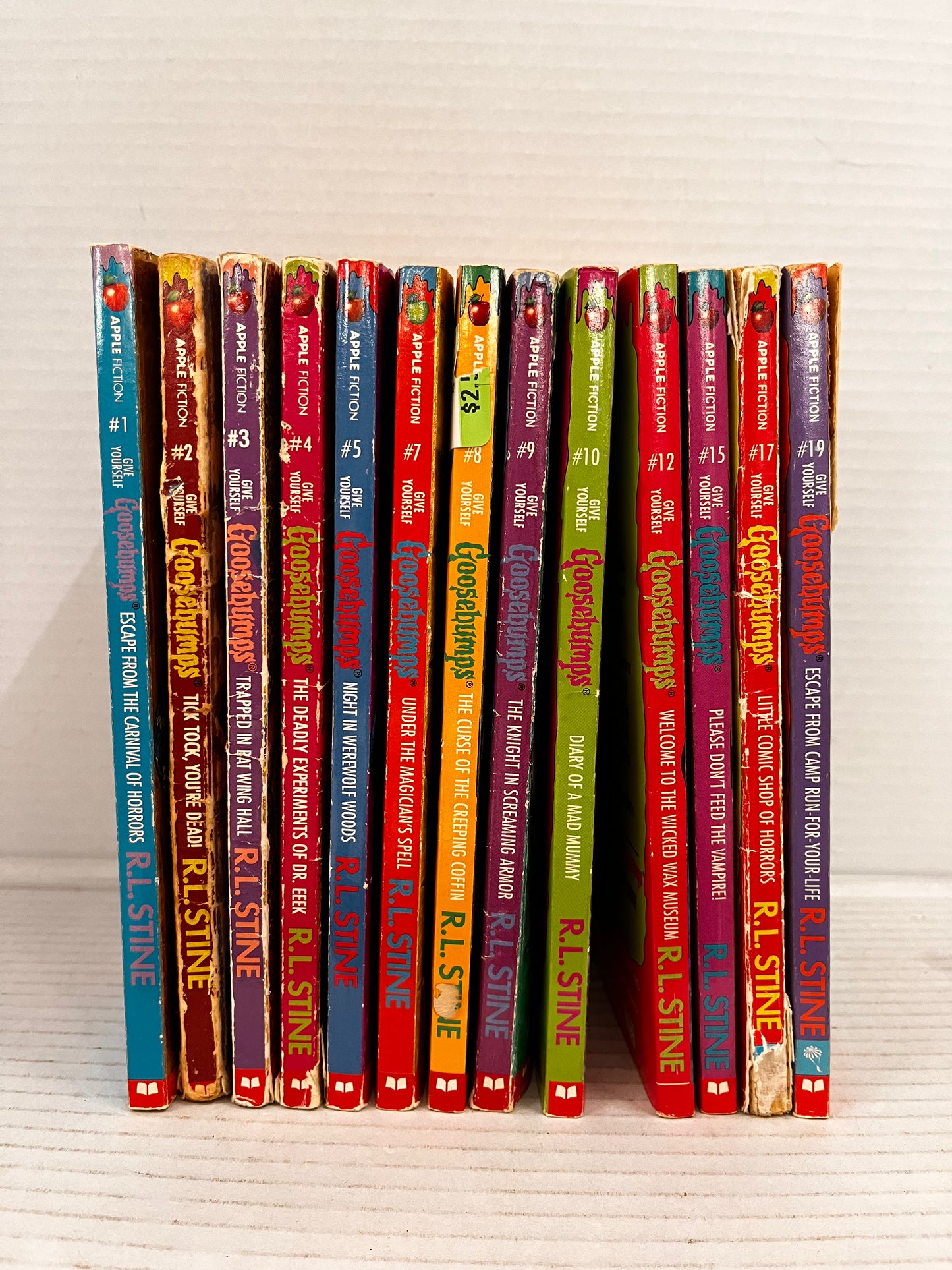 Give Yourself Goosebumps Lot of 13 Books – R.L. Stine