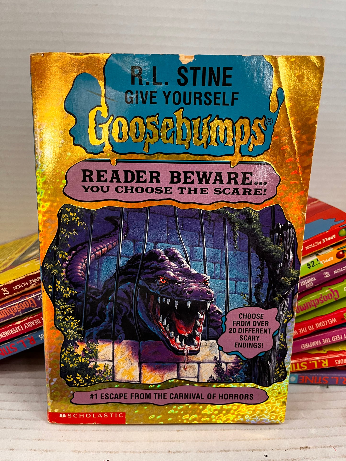 Give Yourself Goosebumps Lot of 13 Books – R.L. Stine