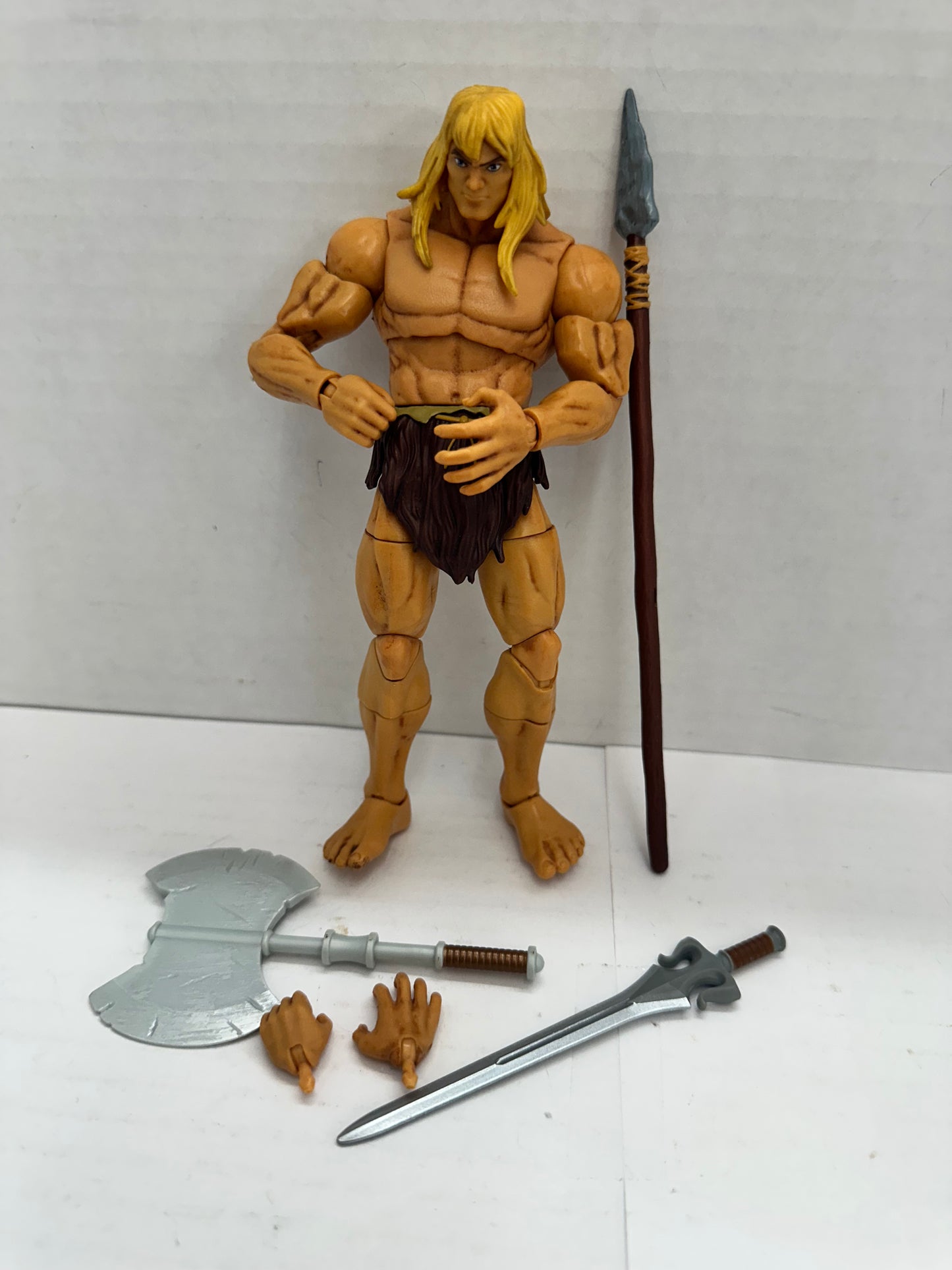 MASTERS OF THE UNIVERSE MASTERVERSE REVELATION 7” SAVAGE HE-MAN #3