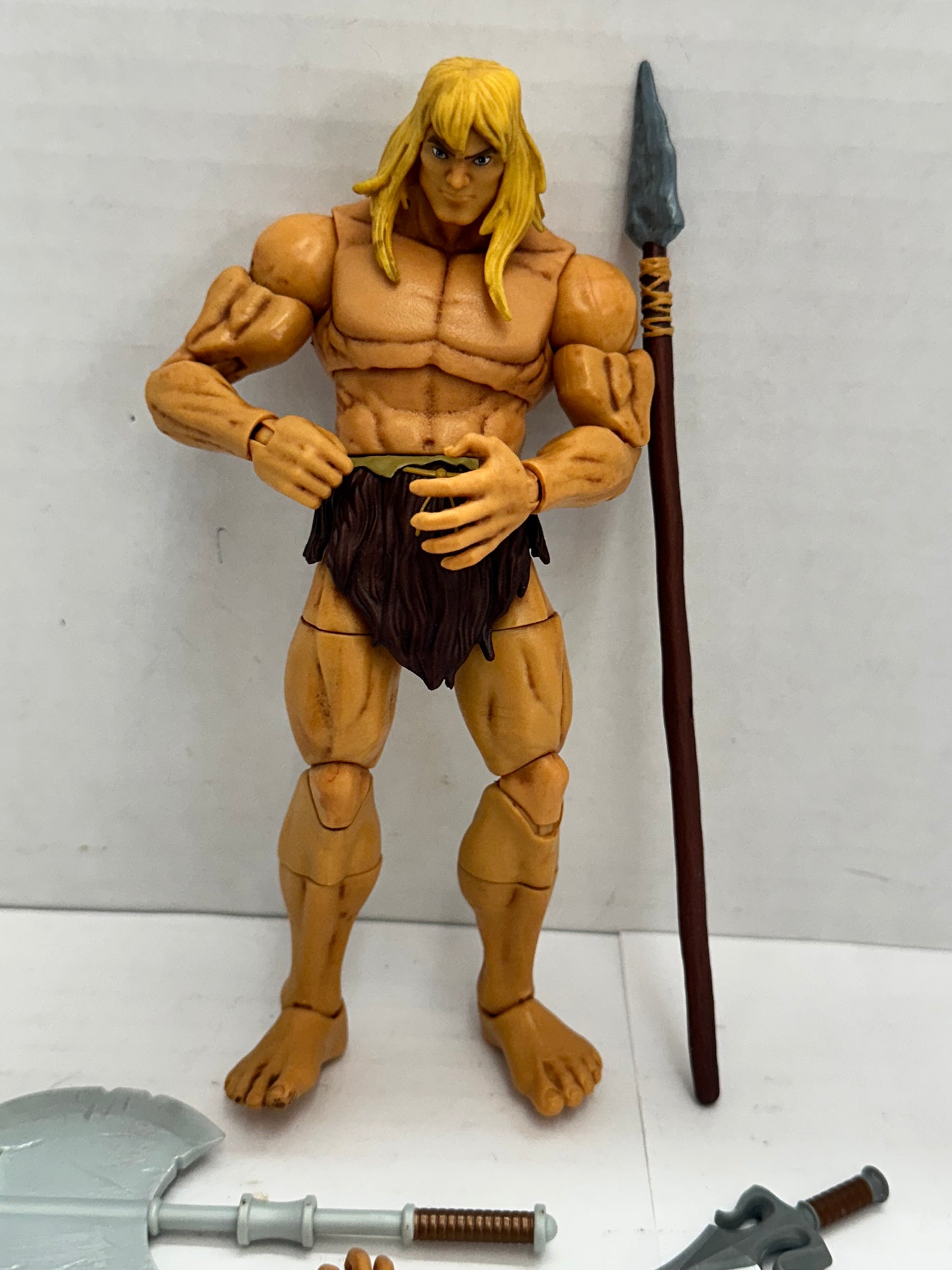 MASTERS OF THE UNIVERSE MASTERVERSE REVELATION 7” SAVAGE HE-MAN #3