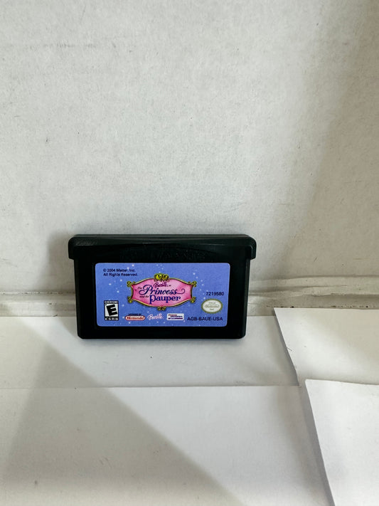 Barbie as the Princess and the Pauper (Nintendo Game Boy Advance, 2004)