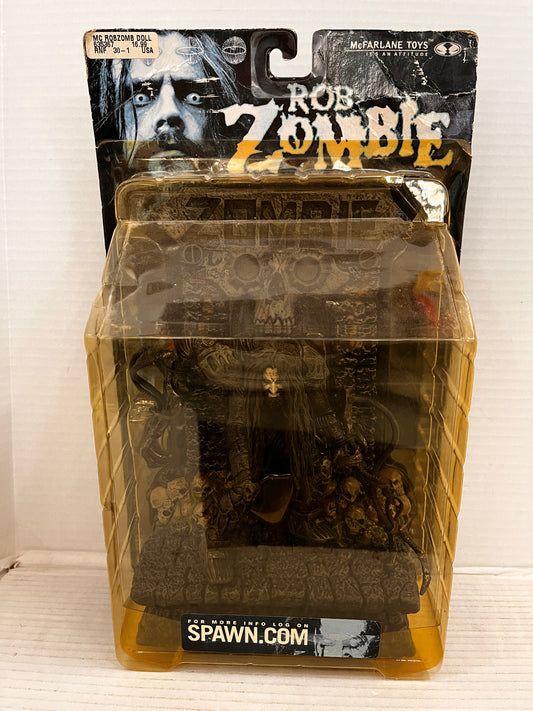 Rob Zombie w/ Diorama Super Stage Figures McFarlane Toys Spawn VTG 2000