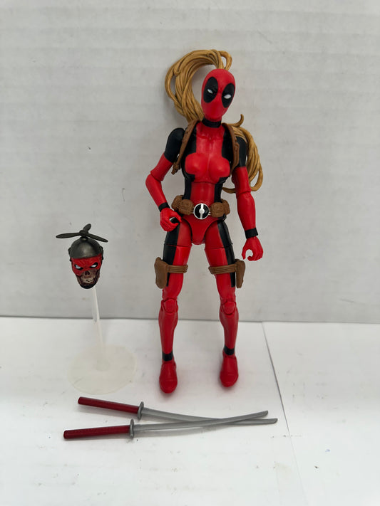 Marvel Legends Lady Deadpool Headpool Sauron BAF Wave Loose Complete