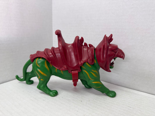 MOTU Vintage He-Man 1980's Battle Cat Complete Mattel Action Figure #1