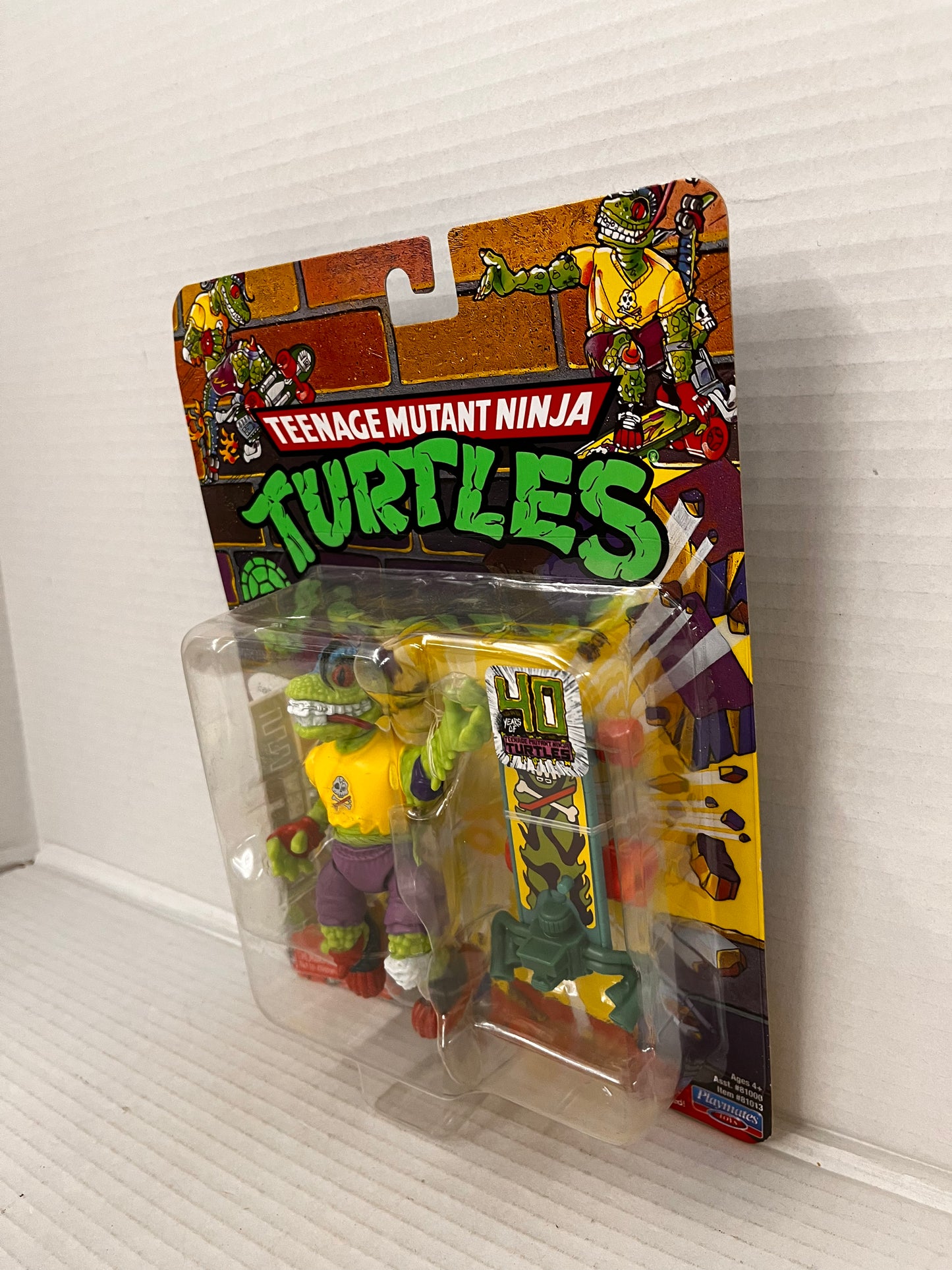 Playmates Teenage Mutant Ninja Turtles Adventures Mondo Gecko Retro Figure