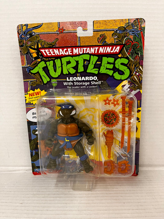 Teenage Mutant Ninja Turtles Storage Shell Leonardo TMNT Playmates NEW