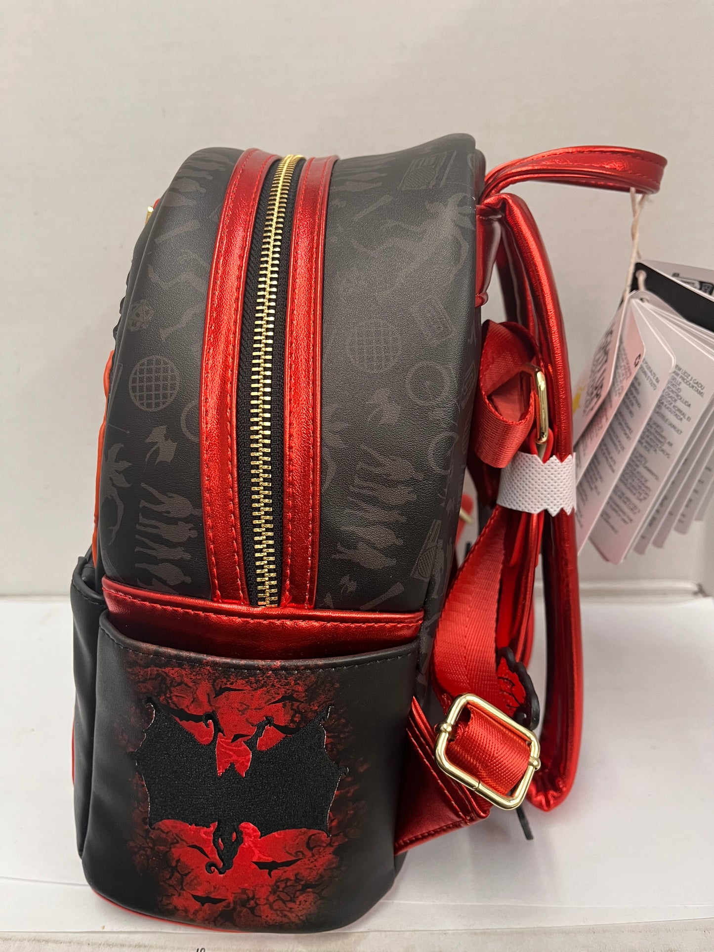 NWT Loungefly Stranger Things Final Showdown Light-Up BoxLunch Mini Backpack