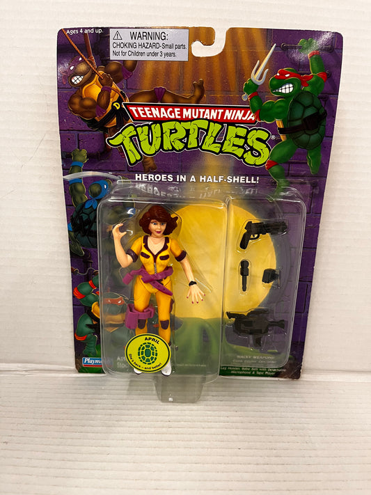Vntg 1995 Playmates TMNT Teenage Mutant Ninja Turtles Action Figure April O'Neil