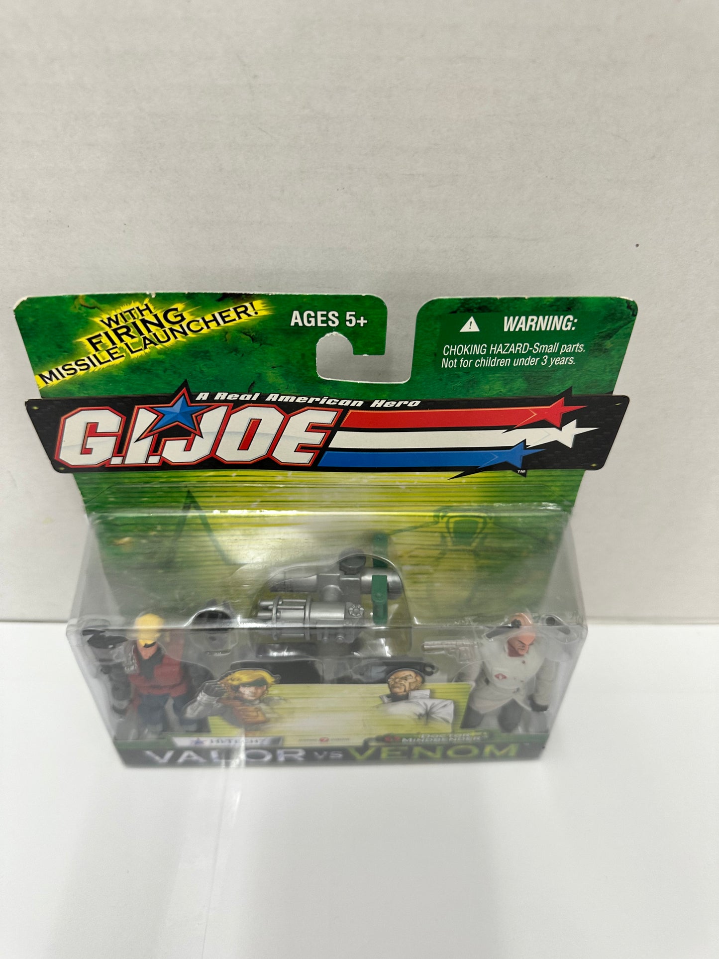 GI Joe Valor Vs Venom HI-TECH VS DR MINDBENDER Figures
