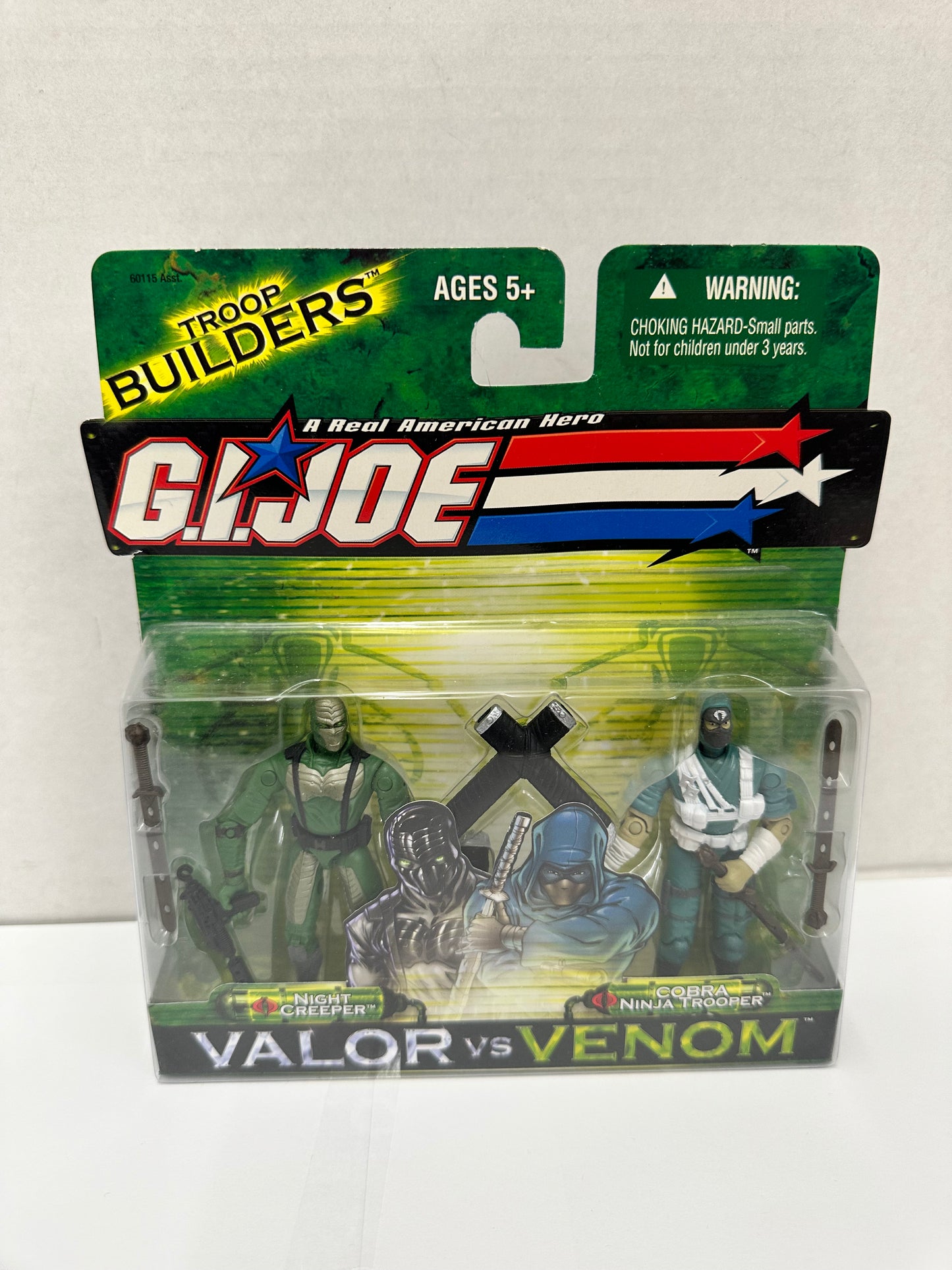 G.I. Joe Valor vs Venom Night Creeper vs Cobra Ninja Trooper - Hasbro