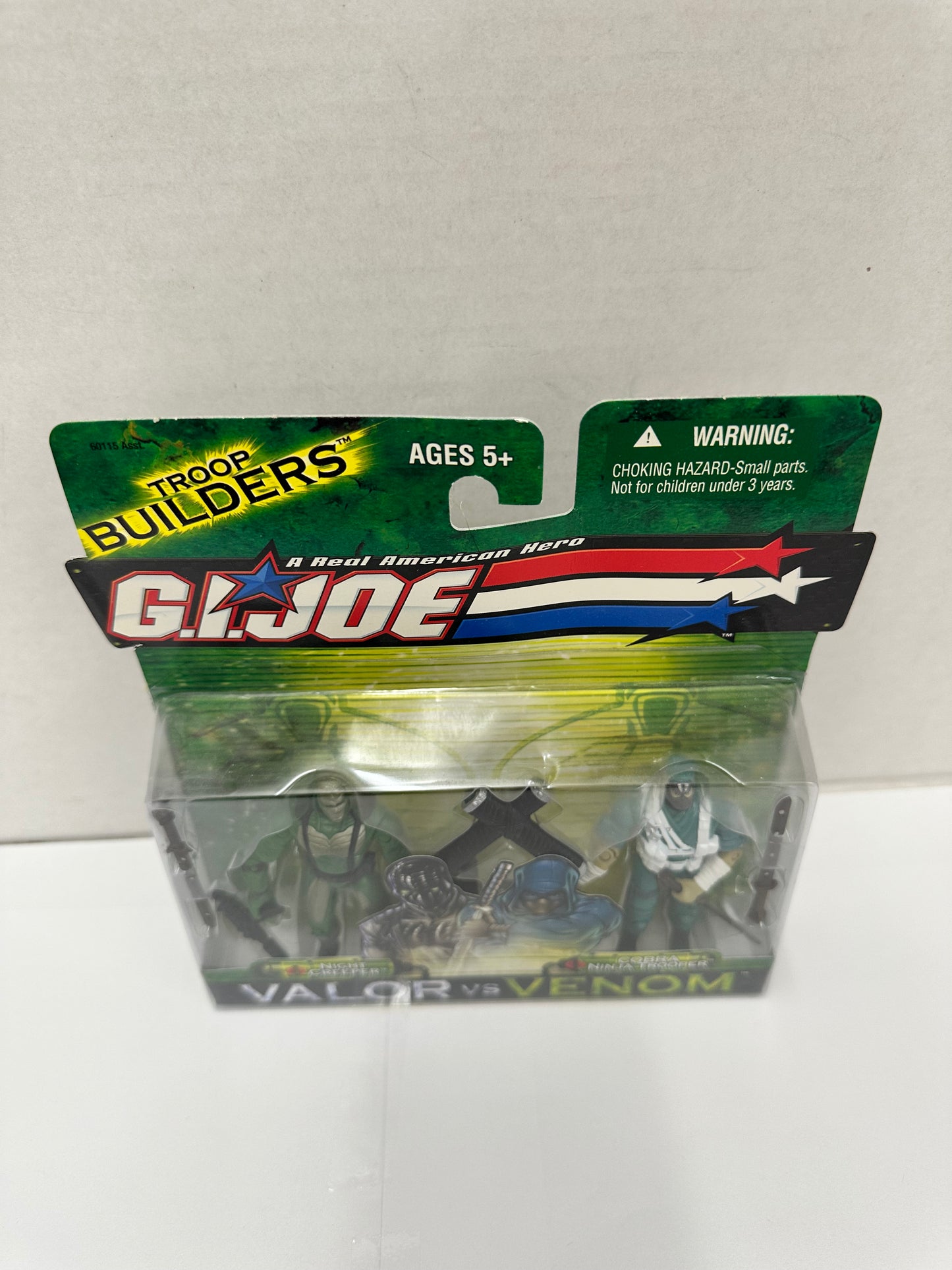 G.I. Joe Valor vs Venom Night Creeper vs Cobra Ninja Trooper - Hasbro