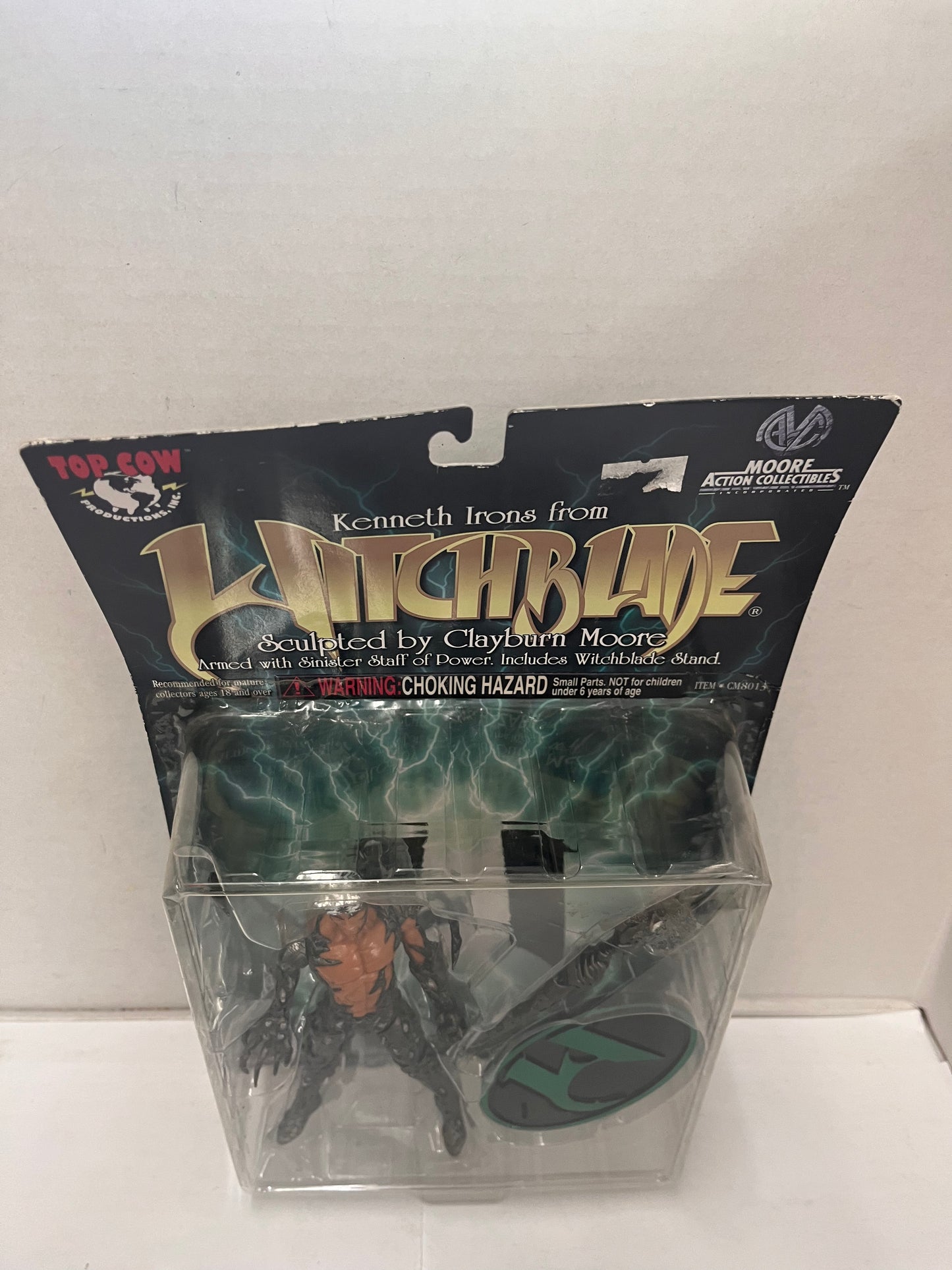 Kenneth Irons Witchblade 1998 Moore Collectibles 6" Action Figure NEW SEALED