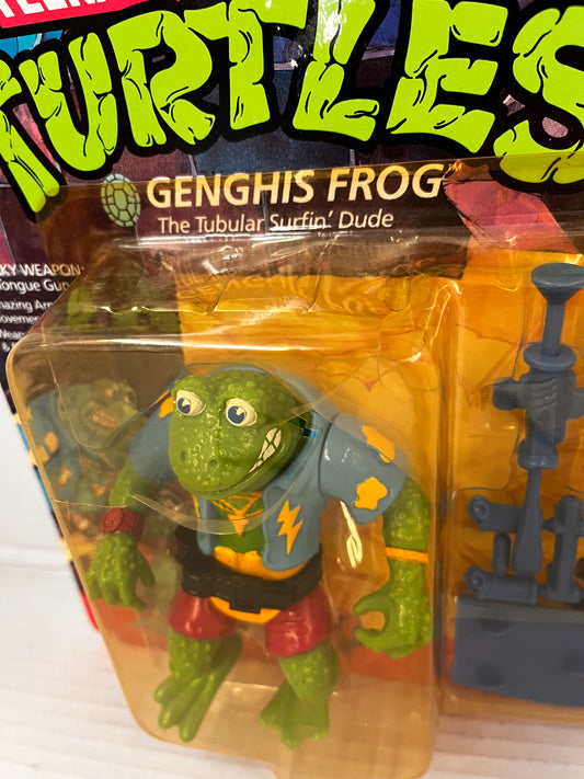 TMNT 1989 Teenage Mutant Ninja Turtles Genghis Frog Factory Sealed
