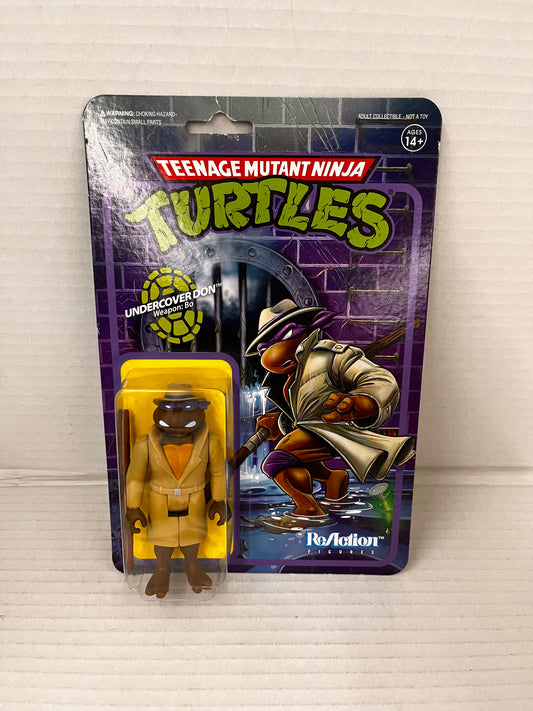 Super7 Teenage Mutant Ninja Turtles Undercover Don ReAction Figure