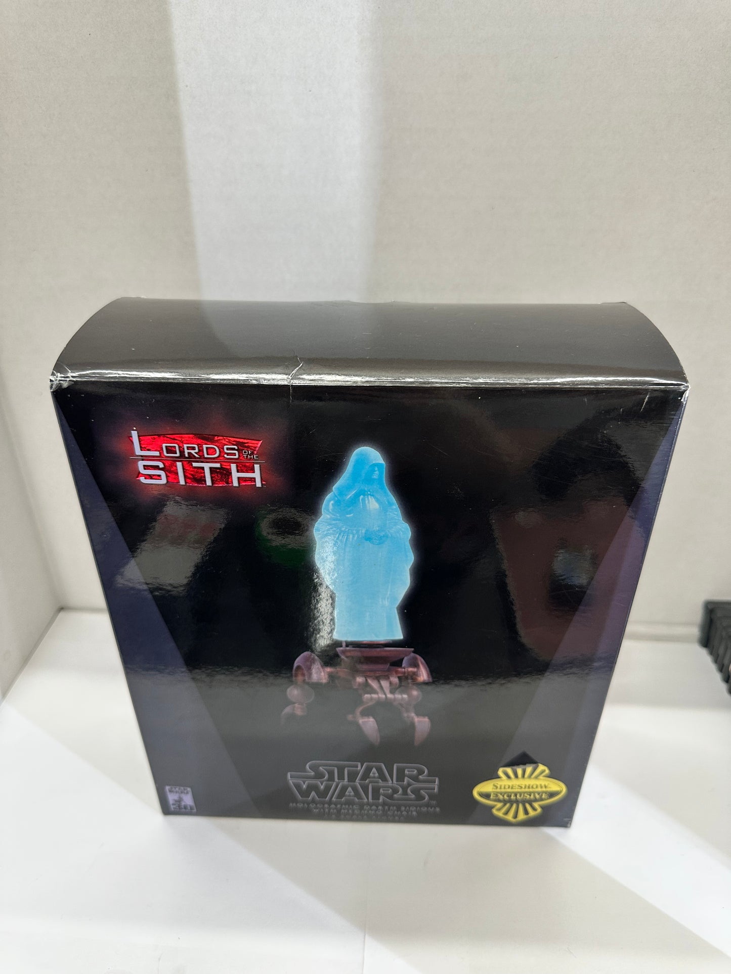 Sideshow Exclusive Star Wars Holographic Darth Sidious w/Mechno Chair 1:6 Scale