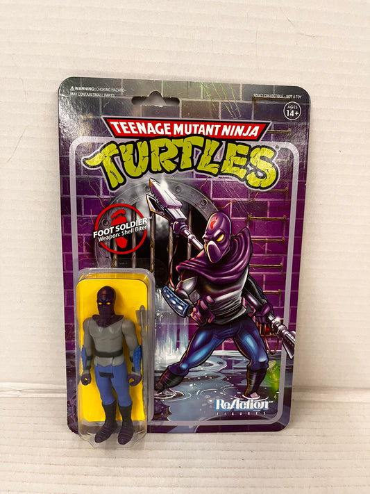 Super7 Foot Soldier TMNT Teenage Mutant Ninja Turtles Reaction Action Figure New