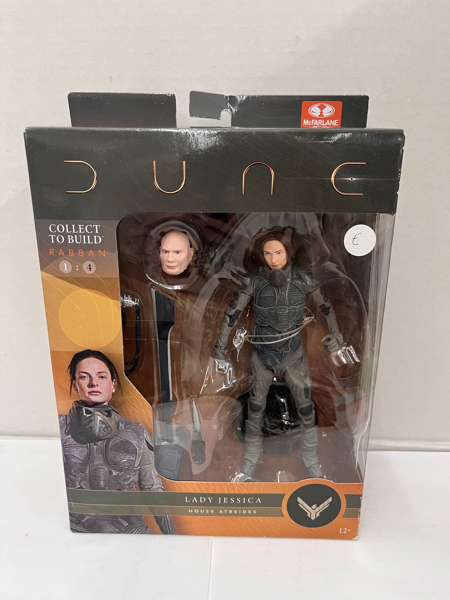 McFarlane Toys DUNE Build a Figure BAF Rabban LADY JESSICA 7" Action Figure NEW