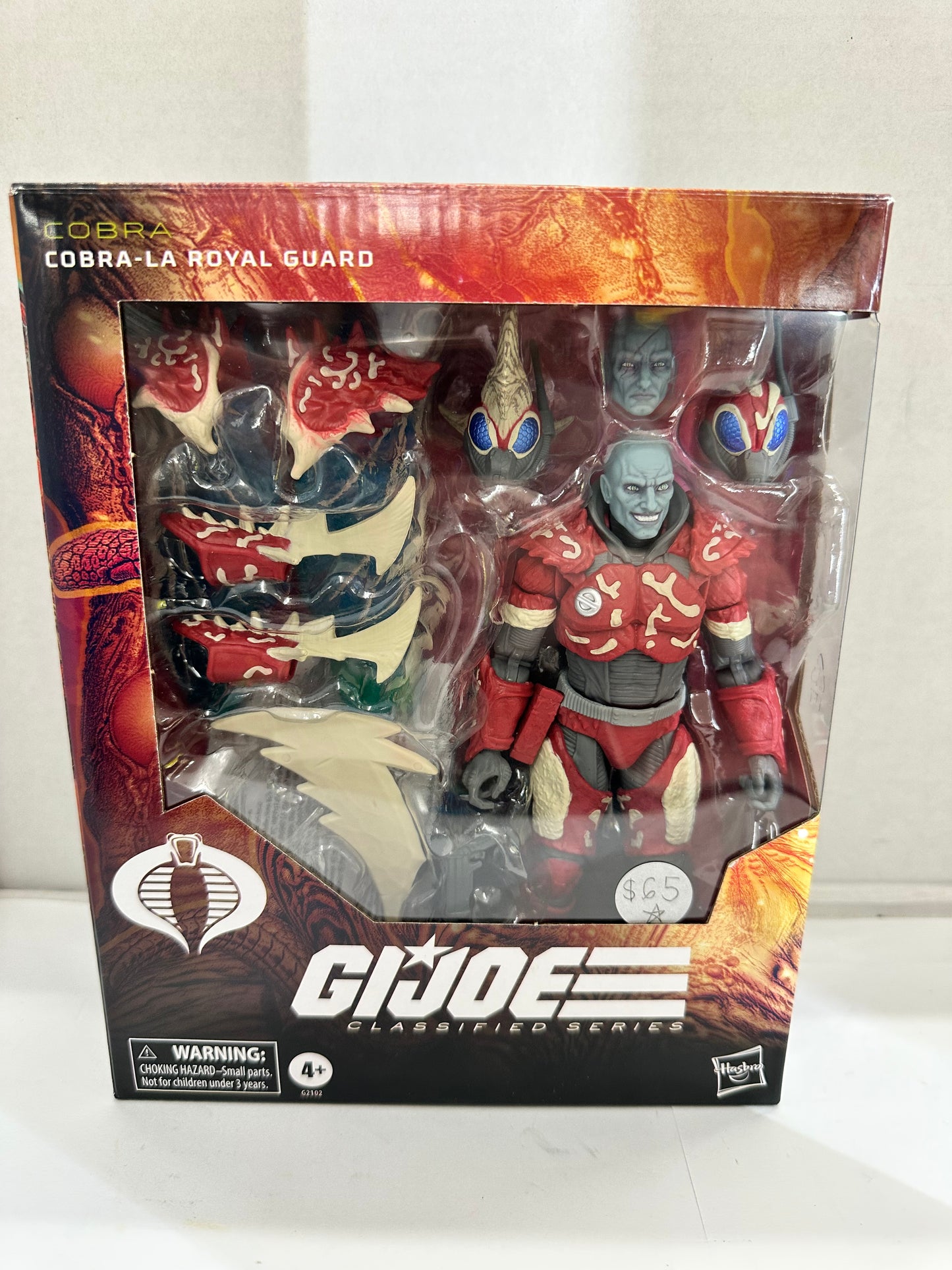 Hasbro GI Joe Classified Series 6" #191 Deluxe Cobra-La Royal Guard