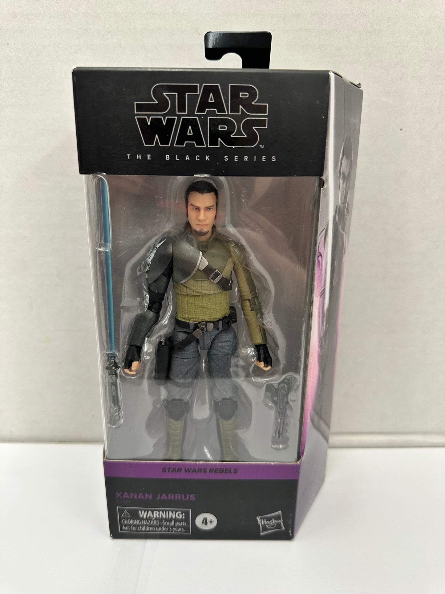 Star Wars Kanan Jarrus  Rebels Black Series 6 inch Action Figure (New/Sealed)