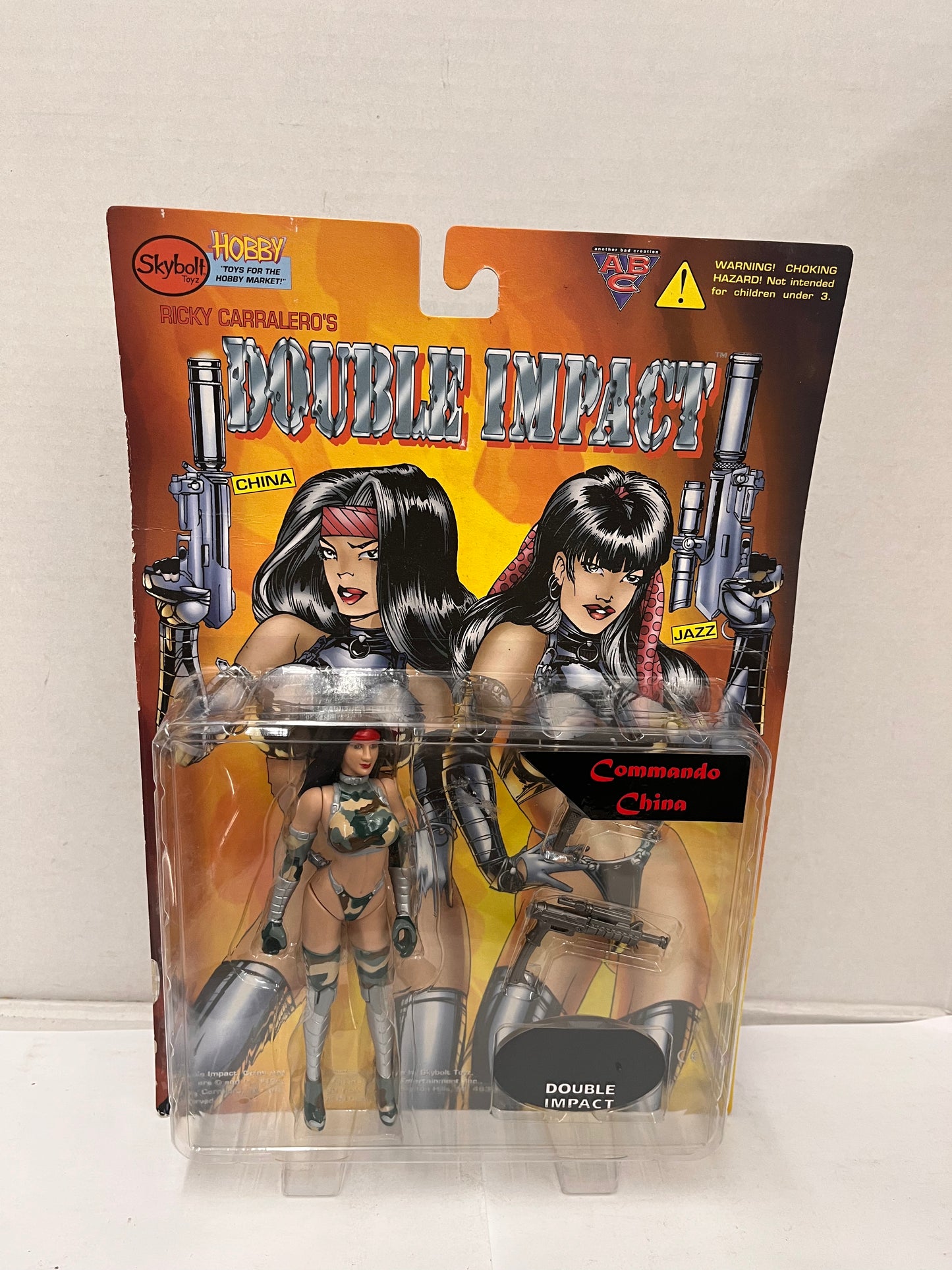 Skybolt Toys Ricky Carralero's Double Impact "Commando China" Action Figure