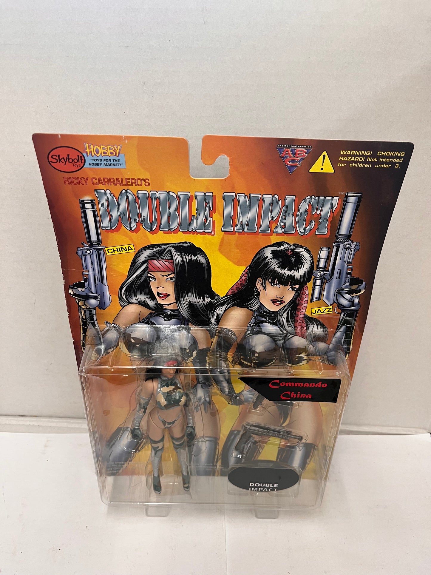 Skybolt Toys Ricky Carralero's Double Impact "Commando China" Action Figure